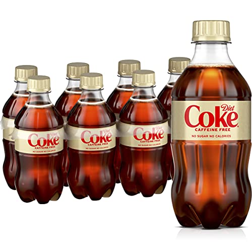 Diet Coke Caffeine Free Soda Soft Drink, 12 fl oz, 8 Pack