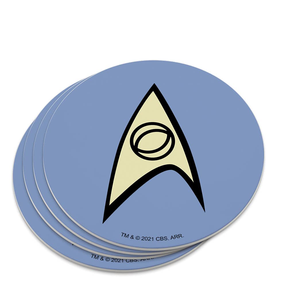 Star Trek Science Shield Novelty Coaster Set