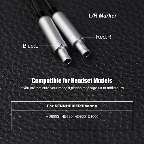 Cable para audífonos 4 PIN XLR de 2 m miniatura 4