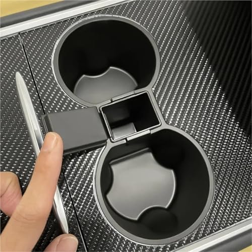Cache-gobelet en silicone Tesla Model Y porte-gobelet console Juniper 2025 - 3