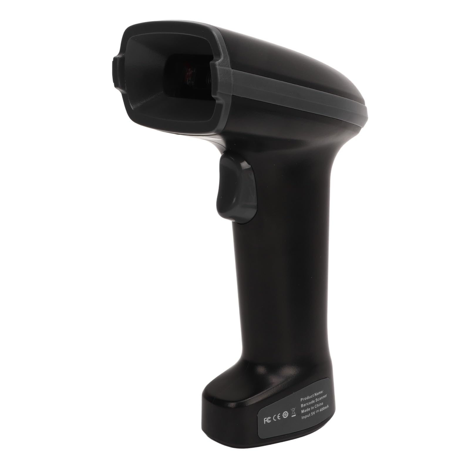 FTVOGUE Lettore di Scanner di Codici QR, Scanner di Codici a Barre Portatile Ergonomico con Allarme Sonoro a Vibrazione, Batteria Ricaricabile per Ufficio Magazzino Supermercato