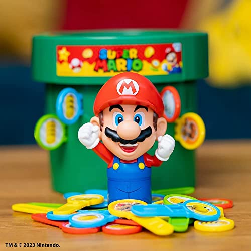 Pop Up Super Mario Family And Preschool Kids Board Game, 2-4 Players, Suitable For Boys & Girls Ages 4+ #TOP5