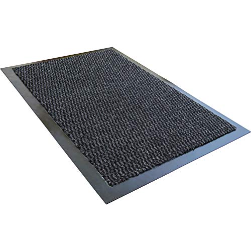 Hometex antimicrobiano cuadro mats3, color gris 32" x 48"