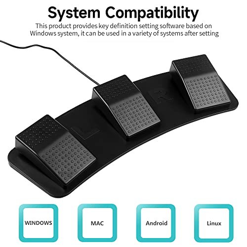 Pédale triple USB docooler pour simplifier vos sessions de jeu