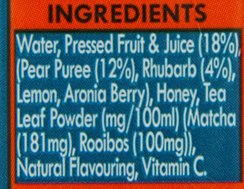 Té Matcha Pear Rhubarb 330 ml miniatura 6