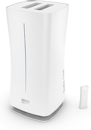 Vista 6 de Stadler Form humidificador Eva, nebulizador ultrasónico con Wi-Fi, para habitaciones de hasta 860 pies cuadrados, con higrostato, modo automático