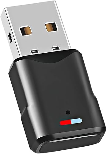 USB Bluetooth 5.3 Adapter For PC, PS5, PS4 – Plug & Play, Low Latency, 20m Range, Dual Device Pairing