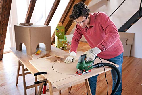 Bosch Home and Garden Stichsäge PST 900 PEL, Grün (620W, Hubzahl bei Leerlauf 500 bis 3100 U/min, in Kunststoffkoffer) – Bild 8