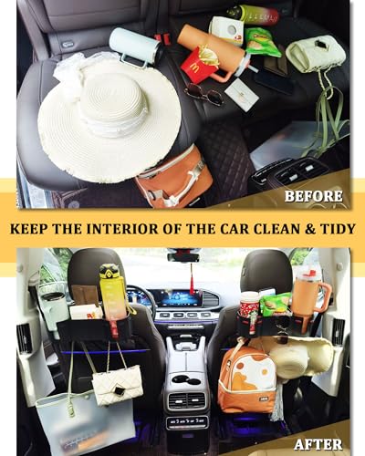 JETOO Backseat Headrest Cup Holder