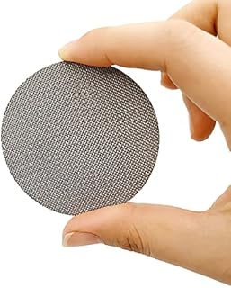51mm-53.5mm-58.5mm Puck Screen, Keep The Shower Head Cleaner, Improve Coffee More Extraction,316 Stainless Steel Espresso Filter Screen Fit for SageGaggia Classic (DIAM:51mm, THK:2.0mm,Hole:150μm)