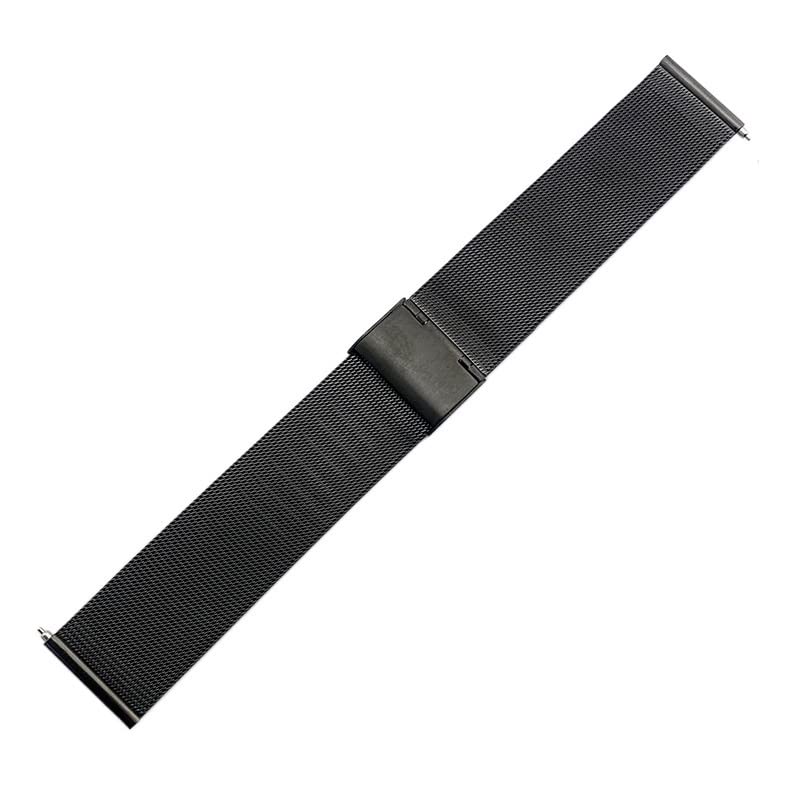 Bracelet de montre milanais acier 20mm 22mm compatible Garmin Vivoactive Forerunner