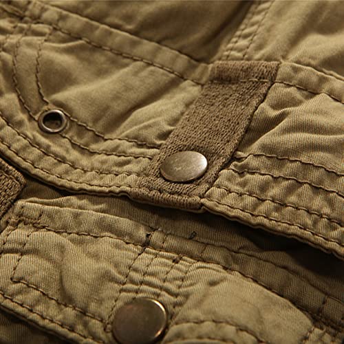 Shorts Mens Men's 5 Inch Inseam Shorts Cargo Work Shorts For Men Black Overall Shorts Mens Hiking Shorts Khaki Xl #TOP6