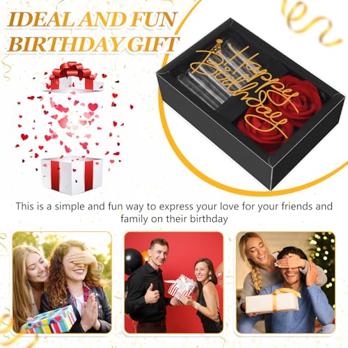 Tirelire pour cadeau en espèces CroBlissful : coffret anniversaire chic