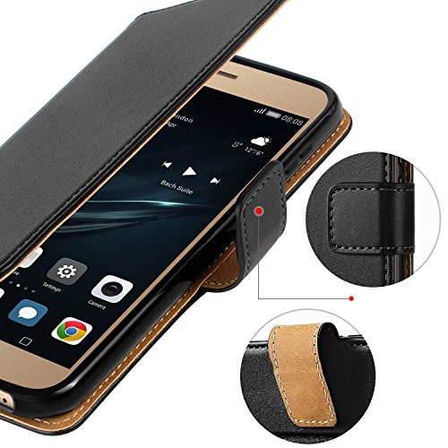 HOOMIL Cover per Huawei P9 Lite, Flip Case in