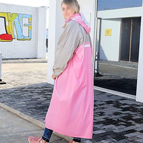 Large Windbreaker Long Raincoat Rain Cover Men and Women Coat Hiking Motorcycle Bike Poncho Waterproof Suit Gift image 5