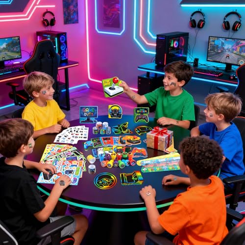 BenLouis 96Pcs Video Game Stationery Set Party Favors for Kids - image 7