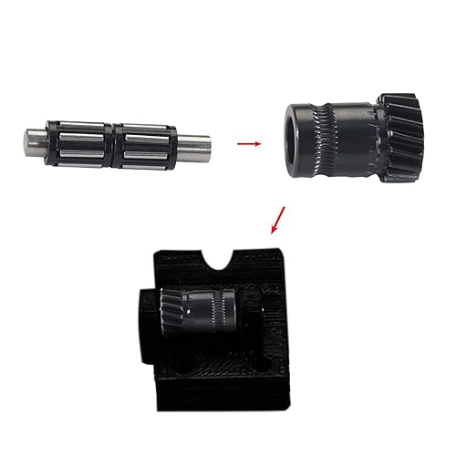 Miniatura 5 de Imdinnogo BCZAMD Prusa-i3 Accesorios para impresora 3D Prusai3 MK2 MK2.5 MK3 MK3S+ Piezas Extrusora Conducción Rodamientos inclinados Engranaje