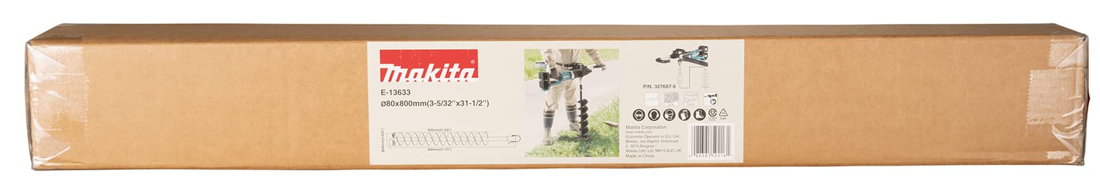 Makita E-13633 wiertło do świder ziemny 80 x 800 mm