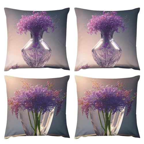 Housses coussin 50x50cm lavables pour protéger les oreillers de salon