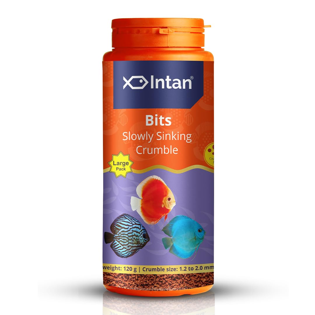 Intan - Bits, All Life Stages, Granule, Fish, 180 Grams, 1 Count
