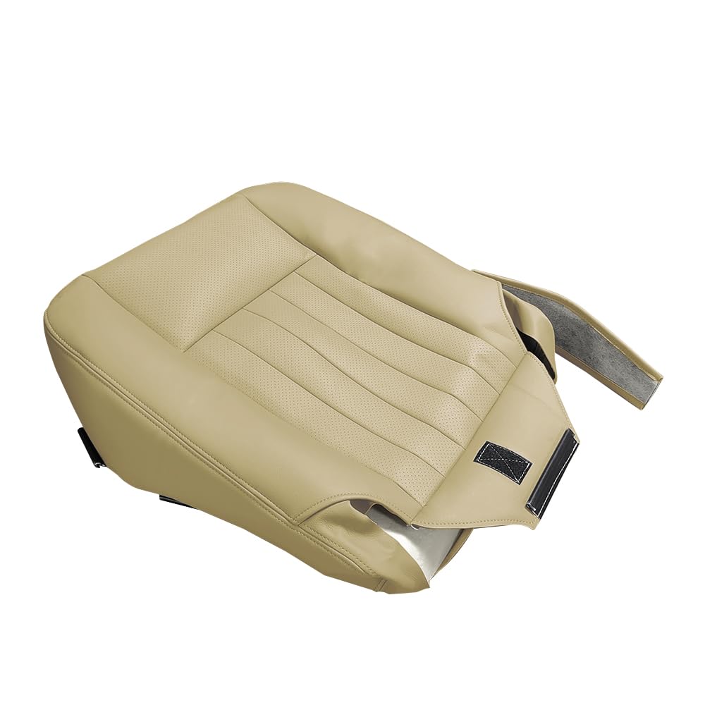 2010 Lincoln Navigator-Driver Side Bottom PERFORATED Leather Seat Cover TAN