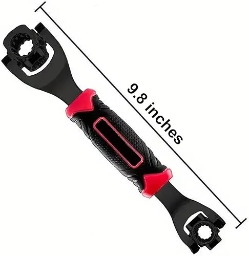 Miniatura 4 de Llave de trinquete multifunción 52 en 1, llave de vaso universal con rotación de 360, herramienta de reparación ajustable para uso doméstico y
