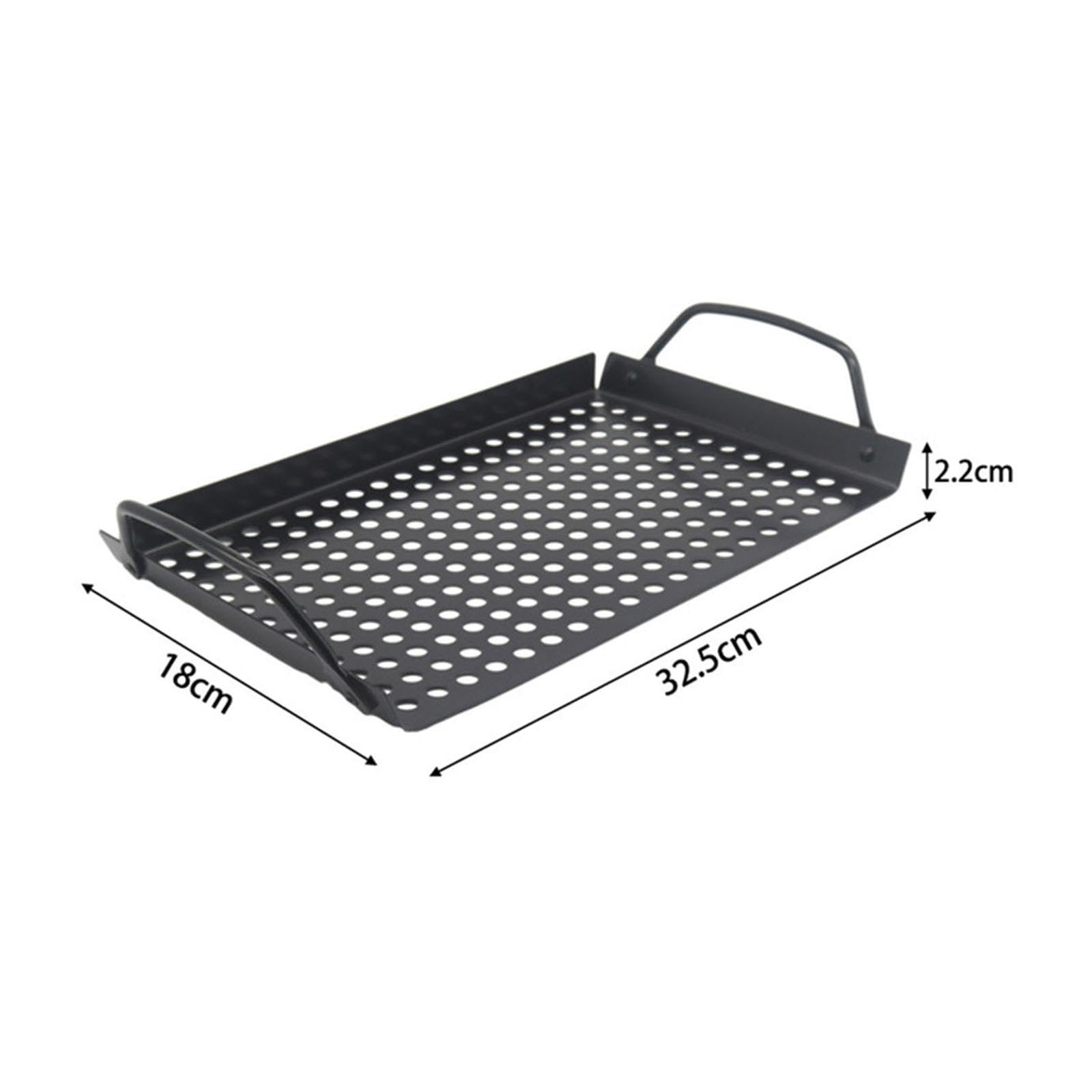 Amazon | Perfk BBQ グリルプレート フライパン 穴あき グリルパン 穴 