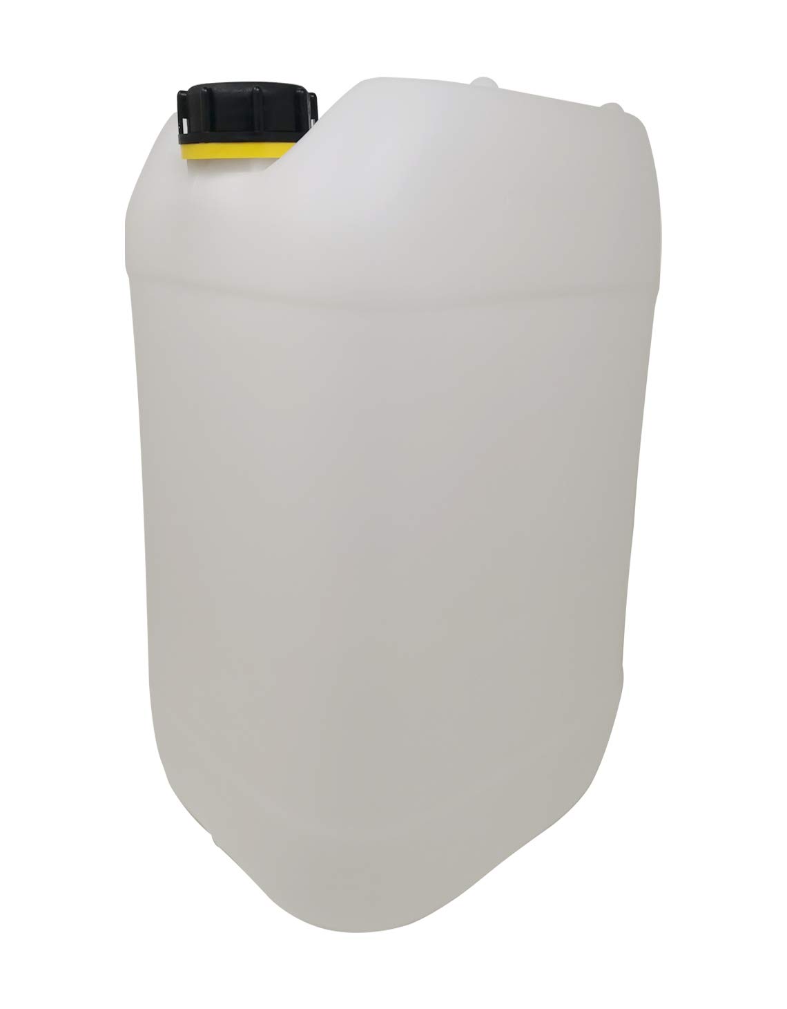 3X 25 Liter Set Getränke- Wasserkanister Natur mit 1 Auslaufhahn und 3 Deckel | Premium Qualität DIN 61 | Lebensmittelecht Tragbar Indoor und Outdoor Hahn