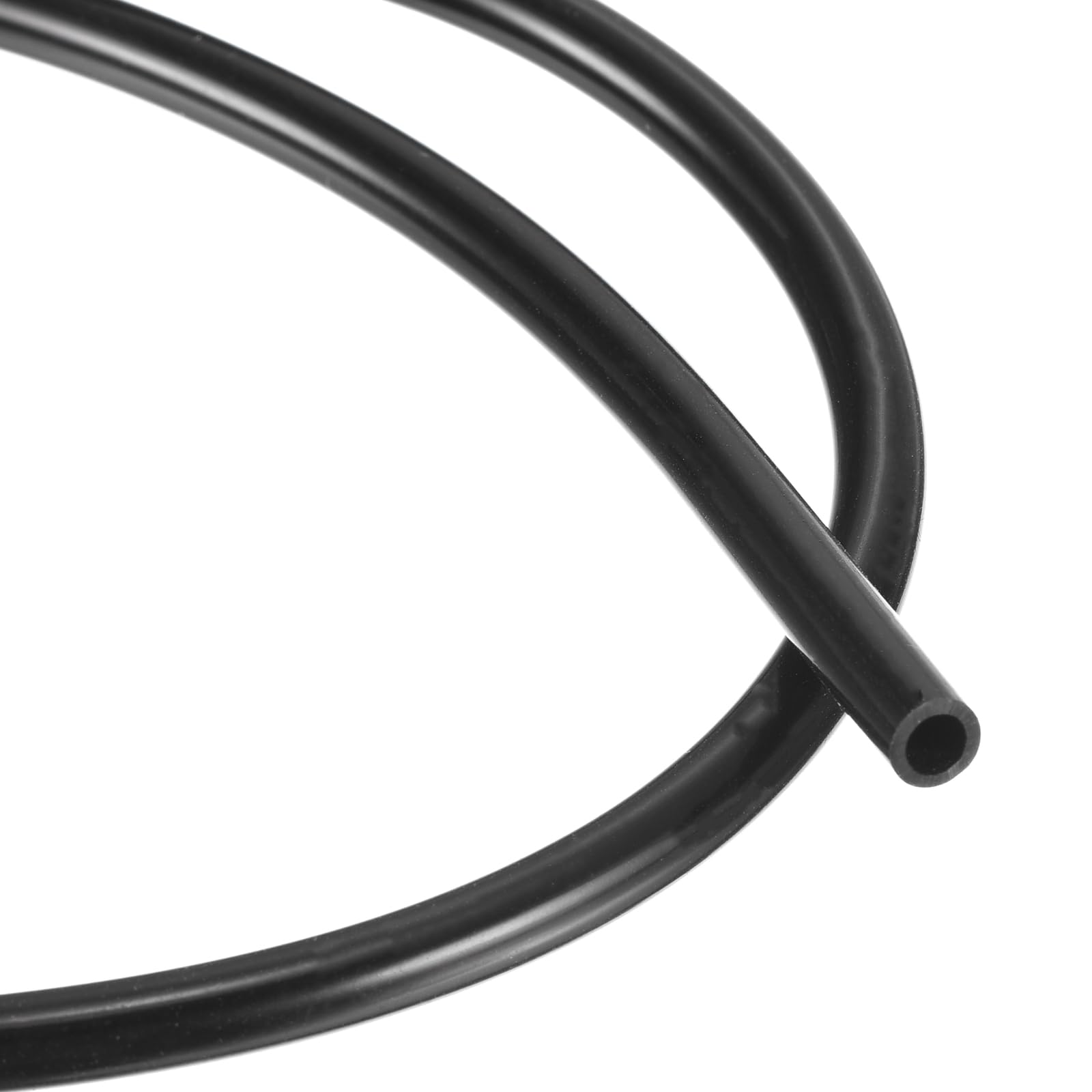 DMiotech シリコンチューブ 黒プラスチックチューブ、内径3.2mm(1/8")×外径4.8mm 長さ3ft(1m) シリコンチューブ 柔軟ホース