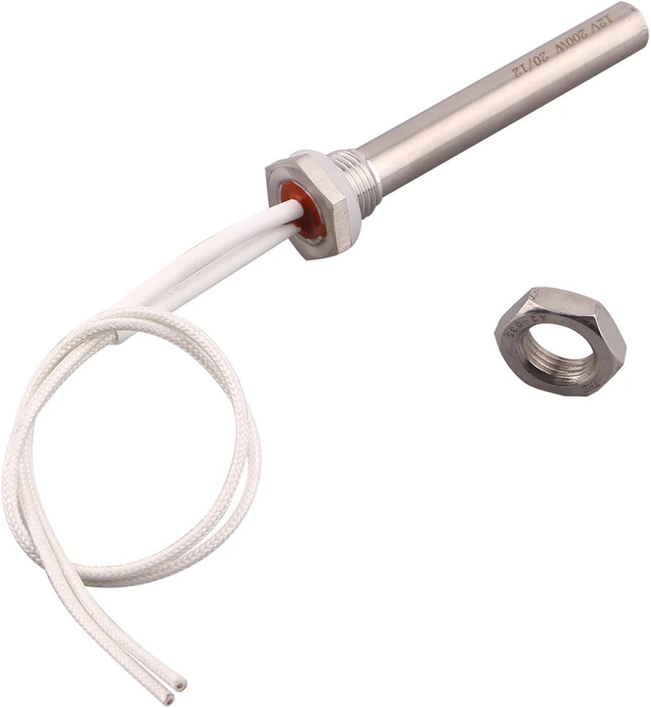 fengpeng DC Heater 12V/24V/36V/48V Cartridge Heating Element M16 Water SUS304 100W 150W 200W 300W(36V,200W)