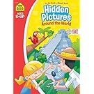 School Zone - Hidden Pictures Around the World Workbook - 32 Pages, Ages 5+, Hidden Objects, Hidden Picture Puzzles, Geography, Global Awareness, and More (School Zone Activity Zone® Workbook Series)