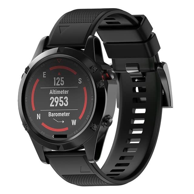 SLCHJXS Correas de silicona para reloj inteligente Fenix 7S 7 7X 6 6S 6X Pro 5X 5 5S Plus 3 3HR Enduro Epix Smartwatch Band Correa de liberación rápida