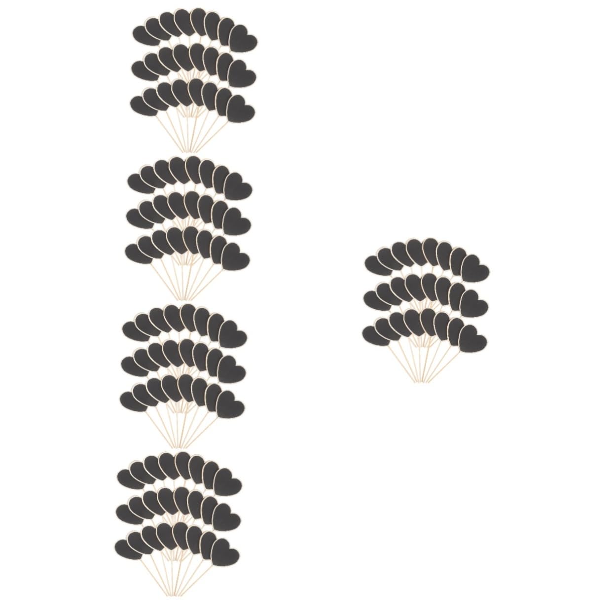 VICASKY 150 Pezzi Etichette per Piante Forma in Legno Segnaposto da Resistenti e Facili da Inserire Decorazioni per Piante in Vasi e Aiuole Accessori Pratici per Giardinaggio e Fioristi