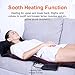 [2020 Upgraded] 1byone Massage Mat Memory Foam Full Body Massage Pad of 10 Vibration Motor Massagers with 2 Heating Pads, LCD Remote Control for Soothing & Pain Relief