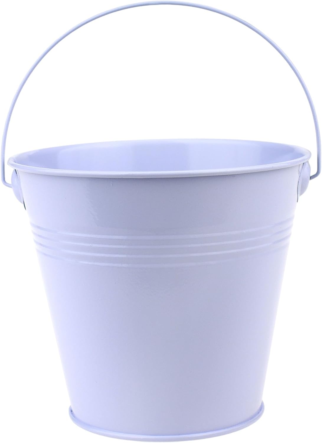 Homeford Metal Pail Buckets Party Favor, 5-inch, 1-Count, Silver