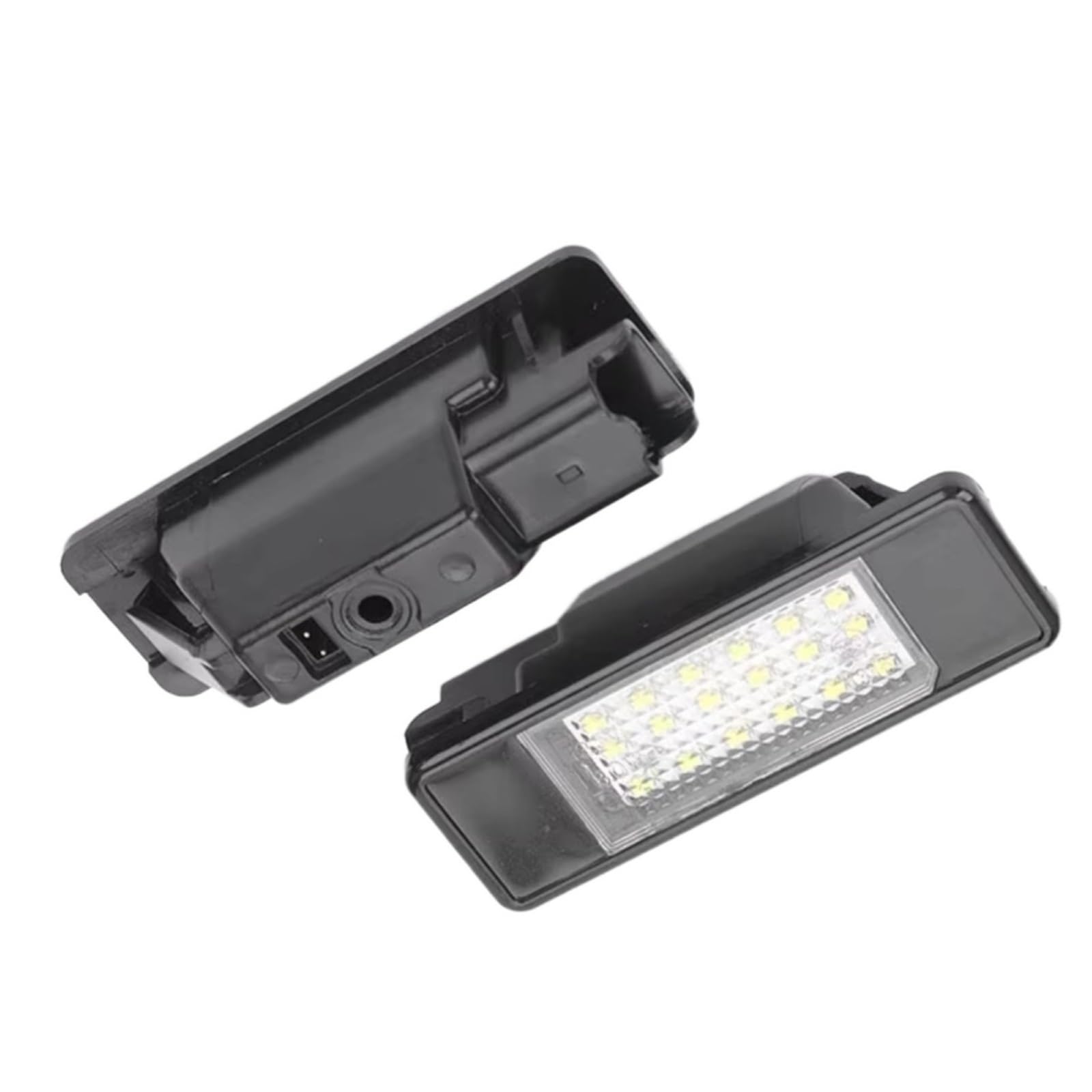 Evita multas nocturnas con la iluminación matrícula Peugeot 106 y 1007 que sustituye al foco viejo 8