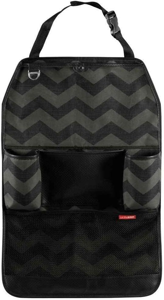 Skip Hop Style Driven Black Back Seat Car Organizer