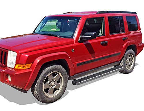 Estribos de Acero Inoxidable 304 APS para Jeep Commander miniatura 6