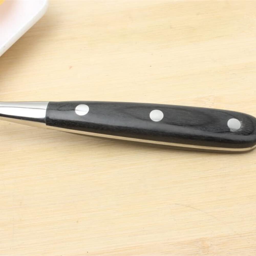 SEIWEI Tenedor para tallar acero inoxidable, tenedor para carne para cocinar barbacoa, adecuado para tenedores fijos, mover, aves de corral y pavo, rojo
