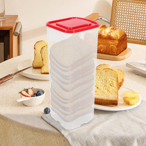 Contenedor para pan de molde fresco en desayunos familiares al aire libre 6
