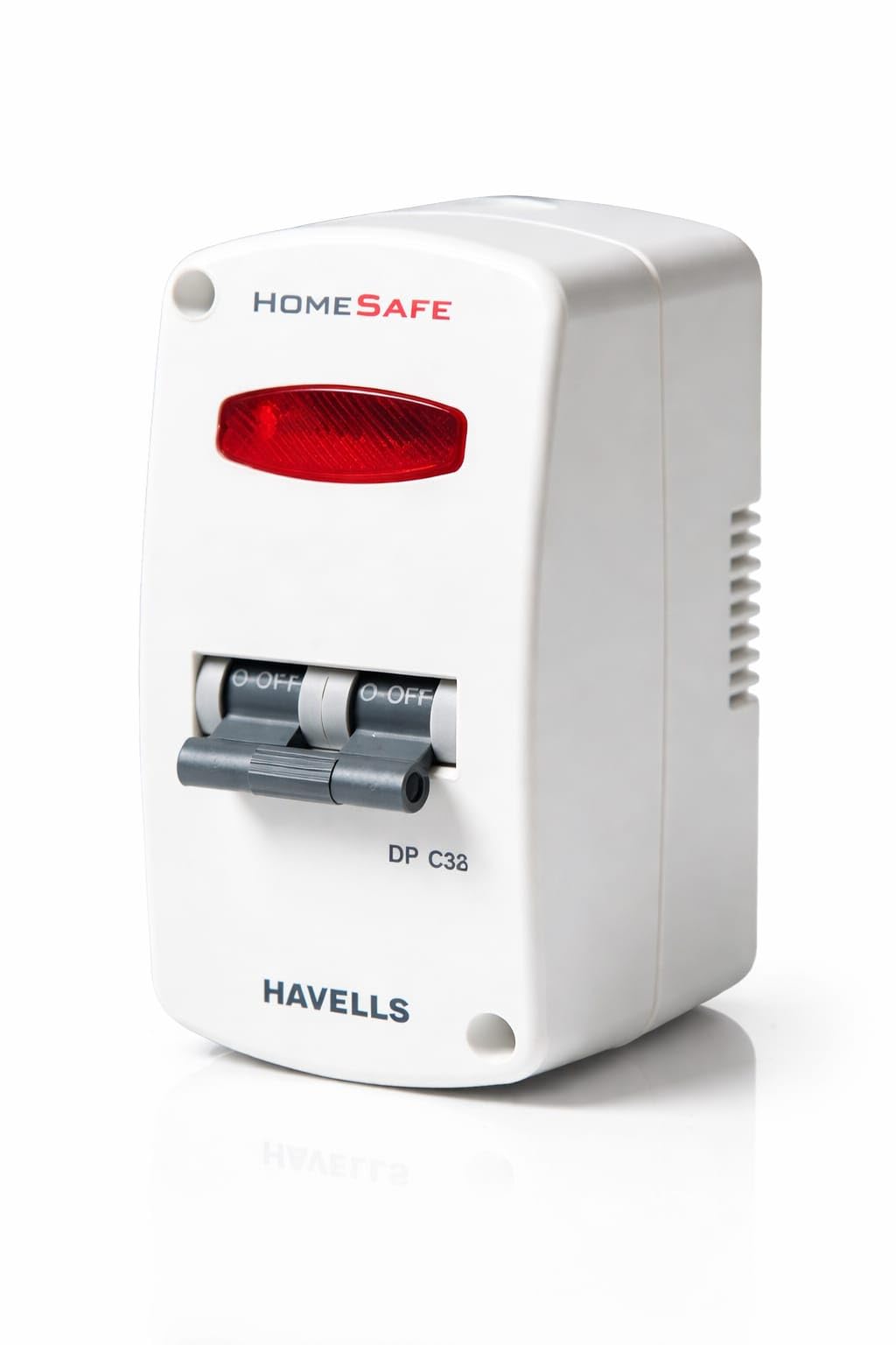 Havells Home Safe Mini MCB with Enclosure PVC Plastic Base Model (White)-image-22