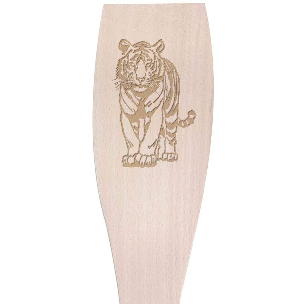 Large 'Malayan Tiger' Wooden Cooking Spatula (SA00021768)