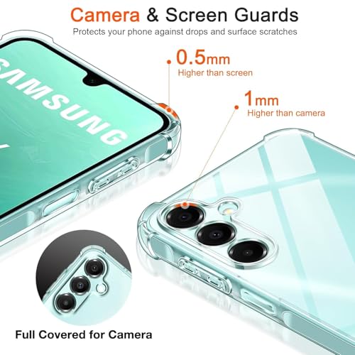 Image of BOXXO Flexible Back Cover for Samsung Galaxy M17 5G | Back Cover Transparent Clear Shockproof Case Four Corner Protection | Slim Protective Mobile Phone Cover for Samsung Galaxy M17 5G