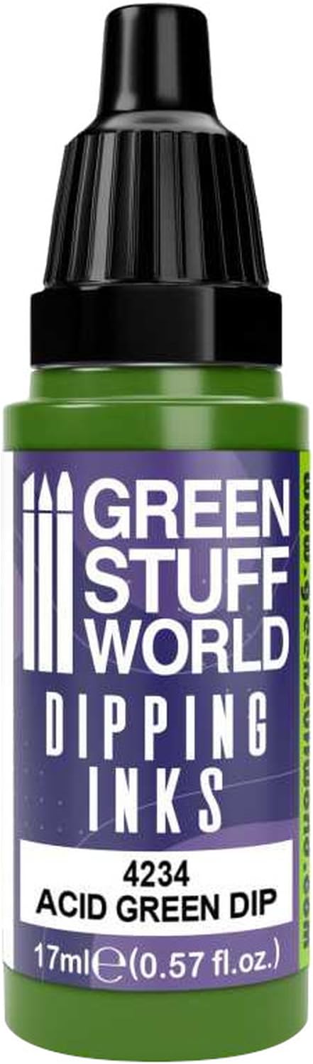 Green Stuff World Dipping Inks 17ml - Acid Green Dip