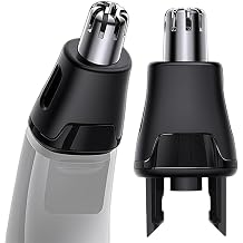 Nose Hair Replacement Heads for One Blade, Nose & Ear and Eyebrows Trimmers Replacement Heads Compatible with P-hilips N-orelco QP2520 QP2515 QP2620 QP2630 etc
