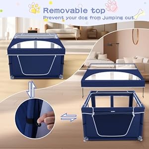 Dog-Playpen-with-Removable-Roof-42--42-inch-Puppy-Playpen-Pet-Play-Pen-for-Dogs-25-Height-for-Small-Dogs-Dog-fence-Indoor-Outdoor-Dog-Play-Yard-with-Zipper-Door - Cucciolini Doodles   Dog-Playpen-with-Removable-Roof-42--42-inch-Puppy-Playpen-Pet-Play-Pen-for-Dogs-25-Height-for-Small-Dogs-Dog-fence-Indoor-Outdoor-Dog-Play-Yard-with-Zipper-Door