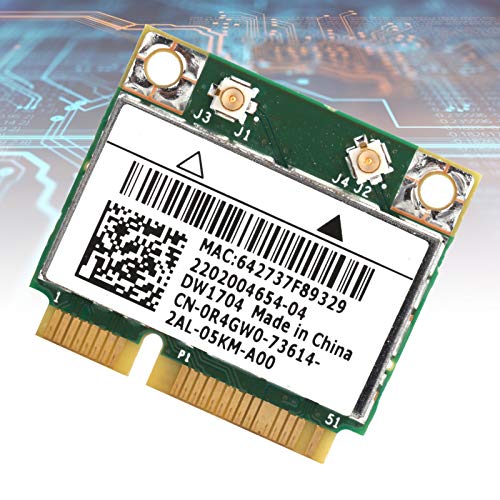 Tarjeta de red inalámbrica bcm943142hm 802.11 b/g/n Half Mini Pci-e WiFi Bluetooth 4.0 para 7/8/10, compatible con xps 2710 17 tr miniatura 6