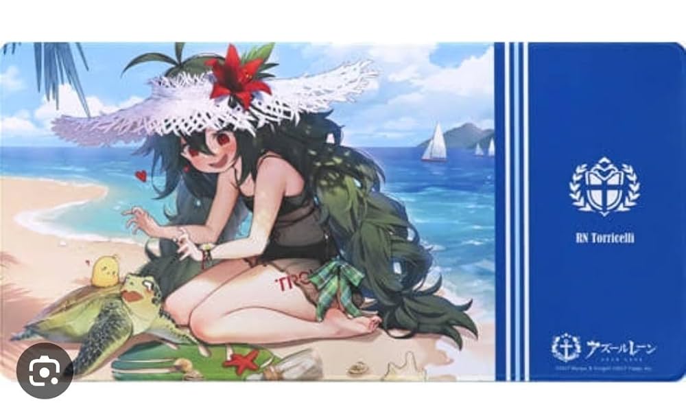 Amazon | 18 トリチェリ ラバーマット アズールレーン 暑い夏を