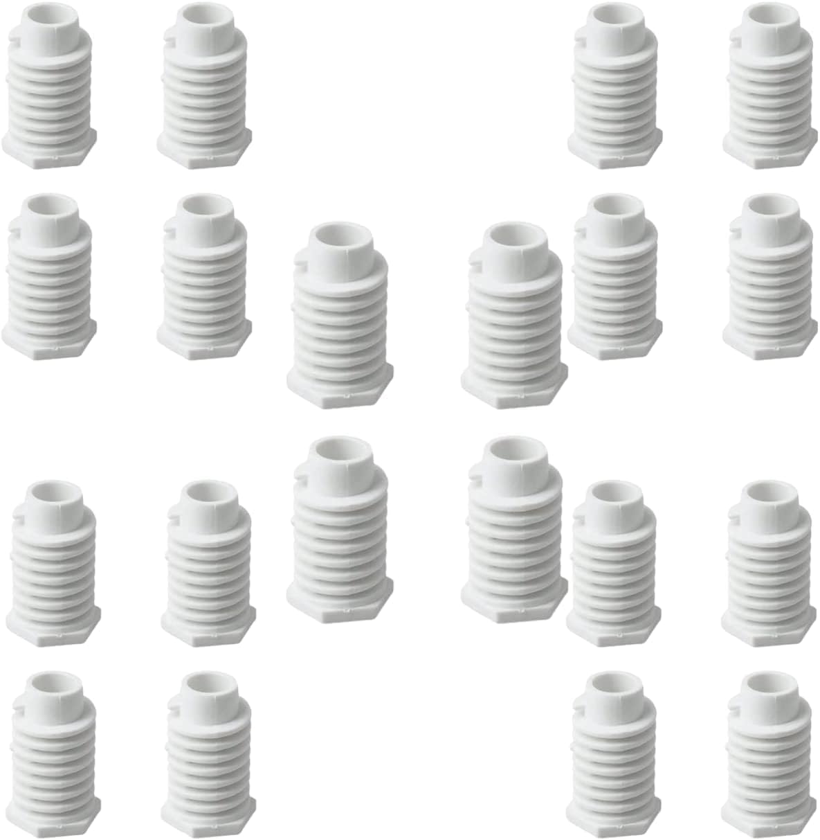 49621 Dryer Leveling Leg Foot Feet - Compatible with Top Brands, Durable Material, Replaces W10823505, AP4295805, PS1609293, EAP1609293, 279810, 49621VP, 26000688222, 1373044 (20)