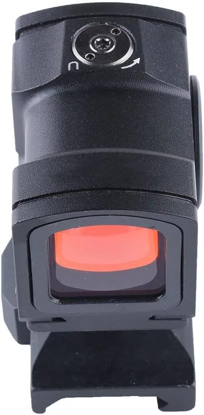 Tactical P-2 Advanced Compact Red Dot Reflex Sight, Reflex Hunting Optic Sight, 3.5MOA, Holographic Spotting Scope, with 1.54 Inch High Riser Mount, Fit 20mm Rail & Pistol Mount, Black